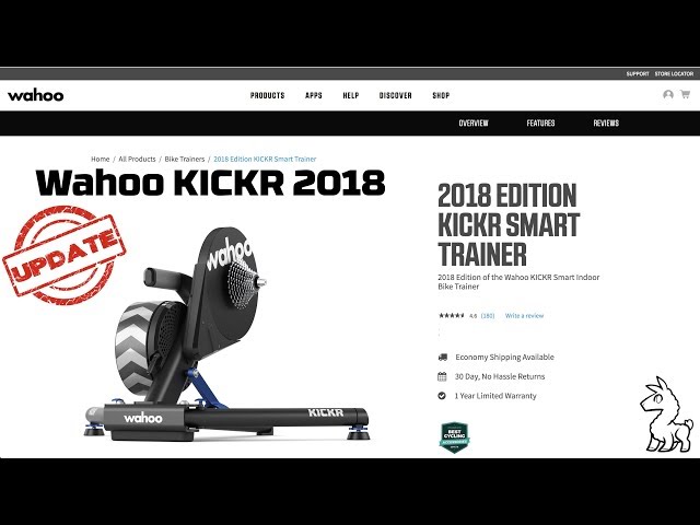 Wahoo KICKR 2018 Smart Trainer: Product Details // Ride Review // Sound Check
