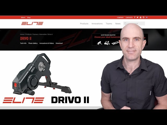 Elite DRIVO II Interactive Smart Trainer: Unboxing, Build, Ride Details