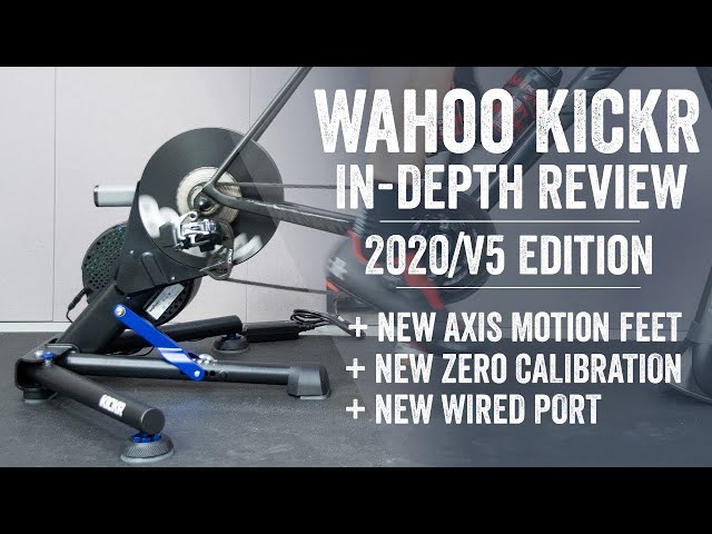 Wahoo KICKR In-Depth Review - 2020/V5 Edition // Accuracy, AXIS, Complete Testing!