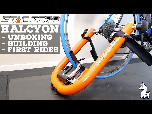 STAC Zero Halcyon Smart Trainer: Unboxing // Building // First Rides