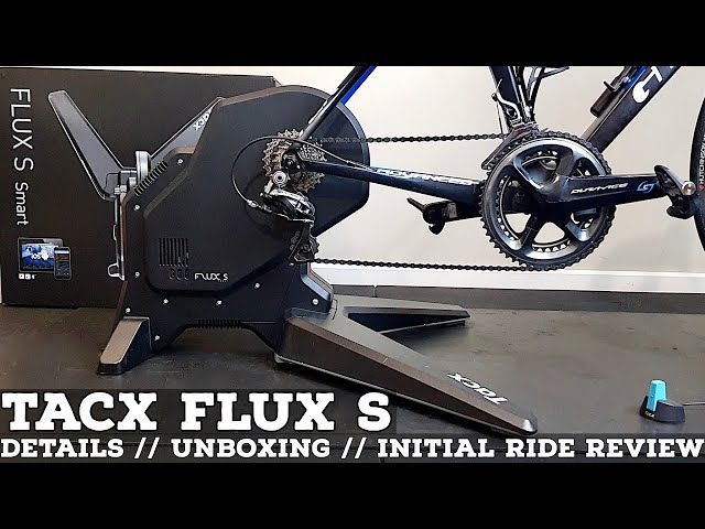 TACX FLUX S Smart Trainer: Details // Unboxing // Initial Ride Review