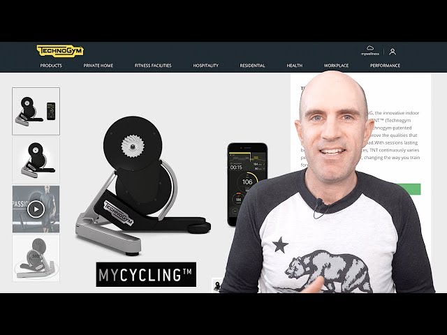 TechnoGym MyCycling Smart Trainer: Unboxing, Build, Ride Details